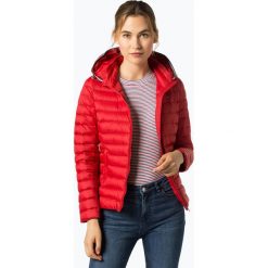 Tommy Hilfiger - Damska kurtka puchowa, czerwony. Czerwone kurtki sportowe damskie TOMMY HILFIGER, m, bez wzorów, z puchu, bez kaptura. Za 899,95 zł.