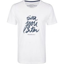 T-shirty męskie z nadrukiem: Koszulka w kolorze białym