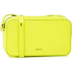 Torebka FURLA - Block 1064488 E EBN3 W88 Giallo. Żółte listonoszki damskie Furla, bez wzorów, ze skóry, bez dodatków. W wyprzedaży za 479,00 zł.