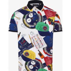 Polo Ralph Lauren - Męska koszulka polo – Custom Slim Fit, biały. Białe koszulki męskie Polo Ralph Lauren, m, z nadrukiem, bez rękawów. Za 899,95 zł.