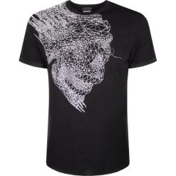 Just Cavalli T-shirt. T-shirty męskie Roberto Cavalli, z nadrukiem, z bawełny, z okrągłym kołnierzem. Za 289,00 zł.