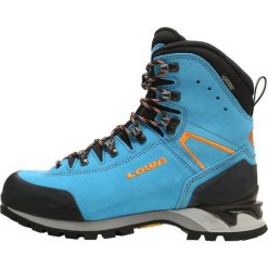 Lowa PREDAZZO GTX Obuwie górskie türkis/orange. Niebieskie buty sportowe damskie Lowa, z materiału, outdoorowe. Za 989,00 zł.