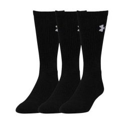Skarpetki męskie: Under Armour Skarpety męskie ELEVATED PERFORMANCE CREW czarne r. 36-41 (1312588-001)