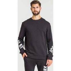 BLUZA Ice Play. Czarne bluzy męskie m, z nadrukiem, z bawełny, z okrągłym kołnierzem. Za 169,50 zł.