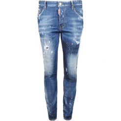 Dsquared Jeansy "Skater". Czerwone jeansy męskie Dsquared2, bez wzorów. Za 1299,00 zł.