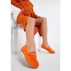 Pomarańczowe Mokasyny Pheliria. Pomarańczowe mokasyny damskie Renee. W wyprzedaży za 29,99 zł.