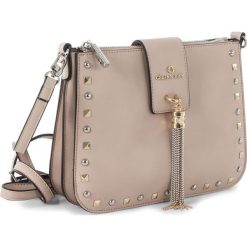Torebki klasyczne damskie: Torebka w kolorze cielistym – 26 x 19 x 6 cm
