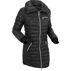 Kurtka pikowana outdoorowa bonprix czarny. Czarne kurtki damskie bonprix, bez wzorów, bez kaptura. Za 169,99 zł.