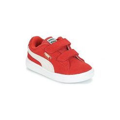 Buty Dziecko Puma SUEDE 2 STRAPS INF. Czerwone trampki chłopięce Puma. Za 153,30 zł.