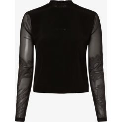 Calvin Klein Jeans - Damska koszulka z długim rękawem, czarny. Czarne koszulki damskie Calvin Klein Jeans, s, bez wzorów, z jeansu, bez kołnierzyka, z długim rękawem. Za 309,95 zł.