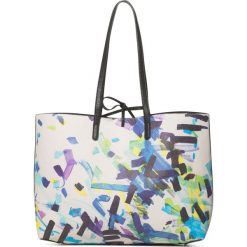 Desigual Confetti Black Seattle Torebka Czarny Biały. Czarne torebki klasyczne damskie Desigual, z materiału. Za 378,95 zł.