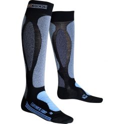 Skarpety X-SOCKS CARVING ULTRALIGHT LADY. Niebieskie skarpetki damskie X SOCKS, bez wzorów. W wyprzedaży za 84,00 zł.