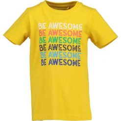 Blue Seven - T-shirt dziecięcy 92-128 cm. Niebieskie t-shirty chłopięce Blue Seven, z nadrukiem, z elastanu, bez rękawów. Za 44,90 zł.