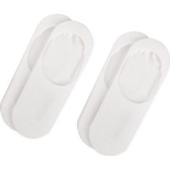 Zestaw 2 par stopek unisex LEVI'S - 943001001 White 300. Białe skarpetki damskie Levi's®, bez wzorów, z elastanu. Za 34,99 zł.