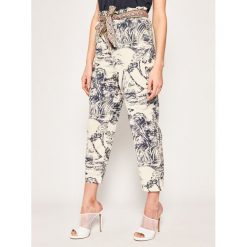 Spodnie materiałowe Desigual Tropical 20SWPK12. Spodnie damskie Desigual, s, bez wzorów, z tkaniny. W wyprzedaży za 219,00 zł.