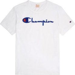 Koszulka Champion Crewneck T-Shirt (210972-WW001). Szare koszulki męskie Champion, m, bez wzorów, z bawełny, bez kołnierzyka, bez rękawów. Za 169,99 zł.