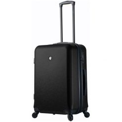 Mia Toro Walizka Podróżna m1219/3-M, Czarny. Czarne walizki marki Mia Toro, bez wzorów, eleganckie. Za 449,00 zł.