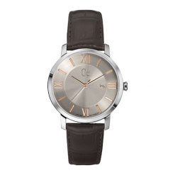 Zegarek "X60016G1S" w kolorze brązowo-srebrnym. Pomarańczowe, analogowe zegarki męskie Liu Jo, Guess, srebrne. W wyprzedaży za 439,95 zł.