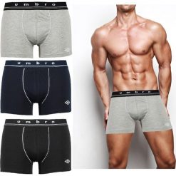 BOKSERKI UMBRO 1PAK CLASIC. Brązowe bokserki damskie Umbro, bez wzorów, z elastanu. Za 18,00 zł.