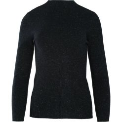 Czarny Sweter Discernment. Niebieskie swetry klasyczne damskie marki ARTENGO, z elastanu, ze stójką. Za 59,99 zł.