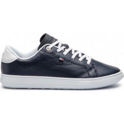 Tommy Hilfiger Męskie trampki Essen tial Leather Icon Logo Sneaker FM0FM01987-403 (rozmiar 41). Trampki męskie TOMMY HILFIGER, bez wzorów, z materiału, bez zapięcia. W wyprzedaży za 284,00 zł.