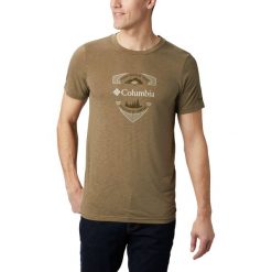 Koszulka T-shirt Columbia Nelson Point 1773021365. Zielone koszulki męskie Columbia, m, bez wzorów, bez kołnierzyka, bez rękawów. Za 146,99 zł.
