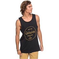 Quiksilver Koszulka Męska Morninslidetank M Tees kvj0 Black L. Czarne koszulki męskie Quiksilver, m, z nadrukiem, z bawełny, bez kołnierzyka, bez rękawów. W wyprzedaży za 69,00 zł.