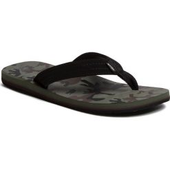 Japonki BILLABONG - All Day Theme S5FF08BIP0 Camo 869. Czarne klapki męskie Billabong, bez wzorów, ze skóry ekologicznej. Za 109,00 zł.