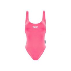 Strój Kąpielowy Miami Yasss Raspberry. Różowe stroje kąpielowe damskie Harp Team, xs, z nadrukiem, z lycry, klasyczne. Za 179,00 zł.