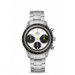 ZEGAREK OMEGA Speedmaster Racing 326.30.40.50.04.001. Białe zegarki męskie OMEGA, ze stali. Za 16500,00 zł.