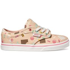 Vans Tenisówki My Atwood Low Sweet Treat 27. Szare trampki dziewczęce Vans, z nadrukiem, bez zapięcia. Za 149,00 zł.