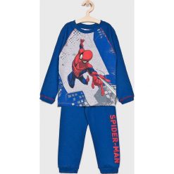 Blukids - Piżama dziecięca 92-128 cm. Niebieskie piżamy chłopięce Blukids, z nadrukiem, z bawełny, bez rękawów. W wyprzedaży za 49,90 zł.