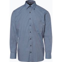 Eterna Modern Fit - Koszula męska – niewymagająca prasowania, niebieski. Niebieskie koszule męskie Eterna Modern Fit, m, bez wzorów, z bawełny, klasyczne, z klasycznym kołnierzykiem, bez rękawów. Za 199,95 zł.