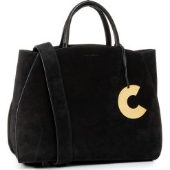 Torebka COCCINELLE - FLB Concrete Suede E1 FLB 18 02 01 Noir 001. Czarne torebki klasyczne damskie Coccinelle, bez wzorów, ze skóry, klasyczne, bez dodatków. Za 1849,00 zł.