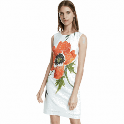 Desigual Damska kamizelka sukienka Eyre Crudo 20SWVWA8 1001 (Rozmiar 40). Kamizelki damskie Desigual, bez wzorów, eleganckie, bez kaptura. W wyprzedaży za 220,00 zł.