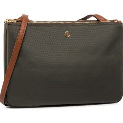Torebka LAUREN RALPH LAUREN - Carter 26 431758181015 Green. Zielone listonoszki damskie Lauren Ralph Lauren, bez wzorów, z materiału, bez dodatków. W wyprzedaży za 289,00 zł.