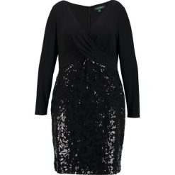 Lauren Ralph Lauren Woman ENCORE ADELEN Sukienka koktajlowa black. Czarne sukienki koktajlowe Lauren Ralph Lauren Woman, z materiału. W wyprzedaży za 719,25 zł.