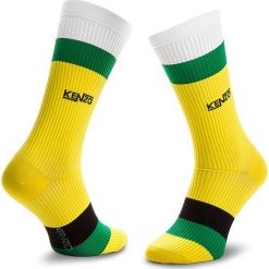Skarpetki męskie: Skarpety Wysokie Męskie KENZO – 8SM210 JSY Lemon 39