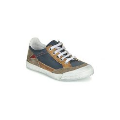 Buty Dziecko Ramdam KUMAMOTO. Niebieskie trampki chłopięce Ramdam, bez wzorów, bez zapięcia. Za 263,40 zł.