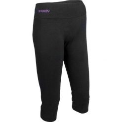 Damskie Getry Termoaktywne SPOKEY Fit-Up Shorts S. Czarne getry damskie termoaktywne SPOKEY OSTATECZNE, s, bez wzorów, z materiału. Za 59,99 zł.