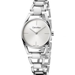 ZEGAREK CALVIN KLEIN DAINTY K7L23146. Szare zegarki damskie marki Calvin Klein, ze stali. Za 1129,00 zł.