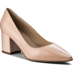Półbuty BRENDA ZARO - T1406U Rosadi. Czerwone półbuty damskie skórzane marki Brenda Zaro, eleganckie, na obcasie. W wyprzedaży za 229,00 zł.