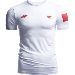 T-shirty męskie: Koszulka funkcyjna męska Polska Pyeongchang 2018 TSMF900 – biały