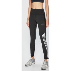 Adidas Performance - Legginsy. Czarne legginsy damskie marki adidas Performance, s, z elastanu. Za 169,90 zł.