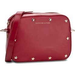 Listonoszki damskie: Torebka TOMMY HILFIGER – Iconic Camera Bag Leather Stars AW0AW04667 614