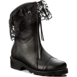 Buty zimowe damskie: Botki R.POLAŃSKI – 0887 Czarny Lico