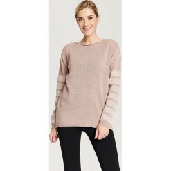 Sweter w kolorze jasnoróżowym. Różowe swetry damskie Zabaione, Hailys, m, bez wzorów, bez rękawów, bez kaptura. W wyprzedaży za 79,95 zł.