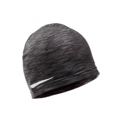 Czapka ocieplana do biegania. Czarne czapki zimowe damskie KALENJI, z elastanu. Za 29,99 zł.