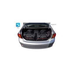 TOYOTA COROLLA SEDAN, 2007-2013 TORBY DO BAGAŻNIKA 5 SZT KJUST - 7041015. Szare torby podróżne KJUST, bez wzorów, z kauczuku, klasyczne. Za 1389,00 zł.