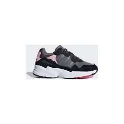 Buty Dziecko adidas Buty Yung-96. Szare trampki dziewczęce Adidas, bez wzorów, bez zapięcia. Za 329,00 zł.